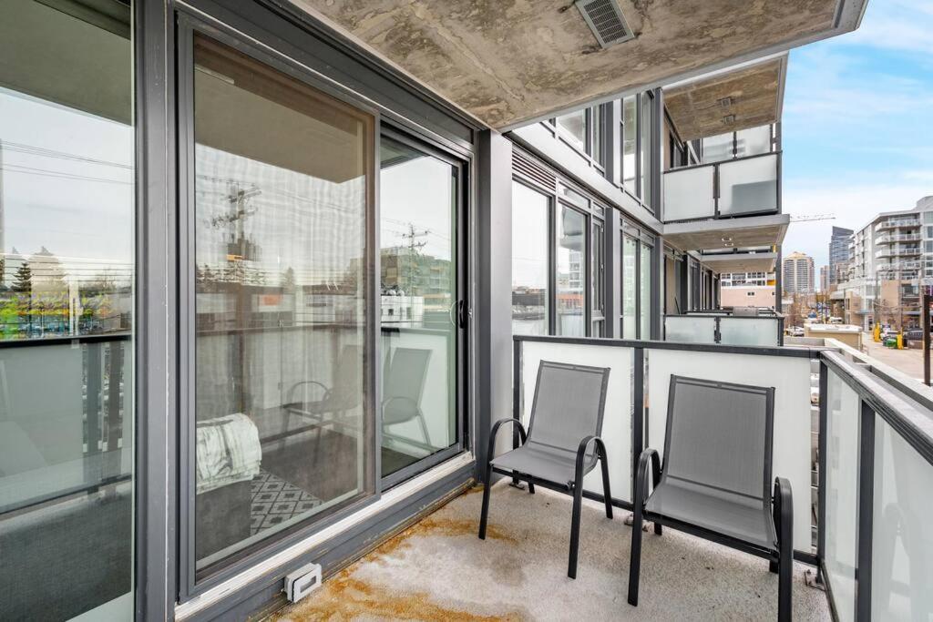 Chic 1Br Kensington Unit W/Parking Apartment Calgary Luaran gambar