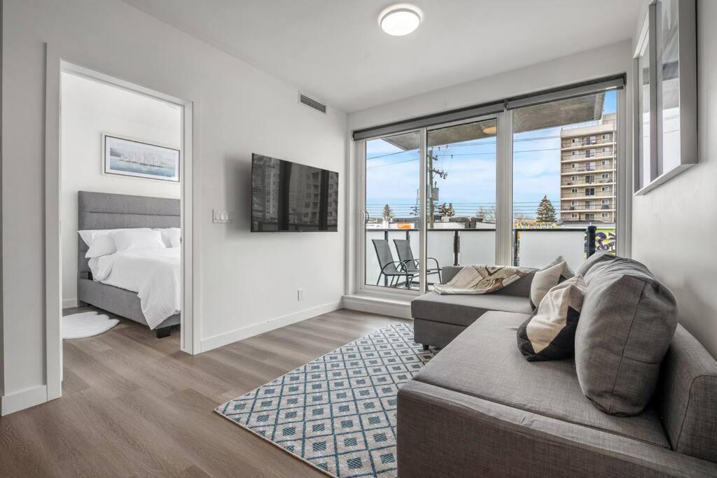 Chic 1Br Kensington Unit W/Parking Apartment Calgary Luaran gambar