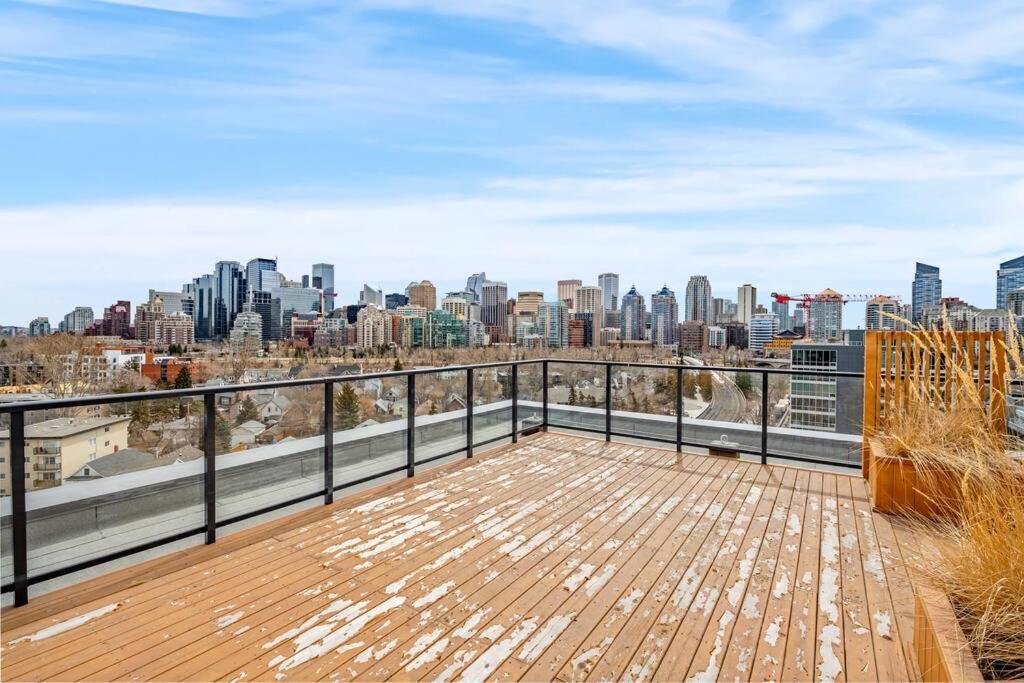 Chic 1Br Kensington Unit W/Parking Apartment Calgary Luaran gambar
