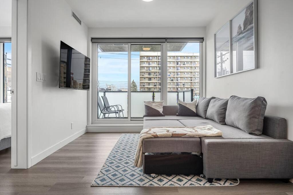 Chic 1Br Kensington Unit W/Parking Apartment Calgary Luaran gambar